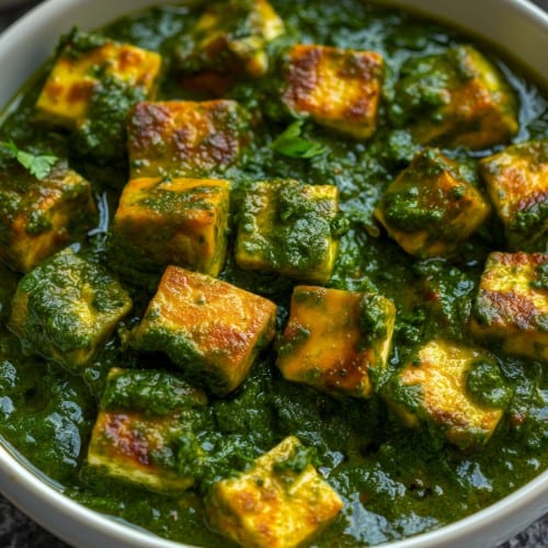 Saag Paneer.