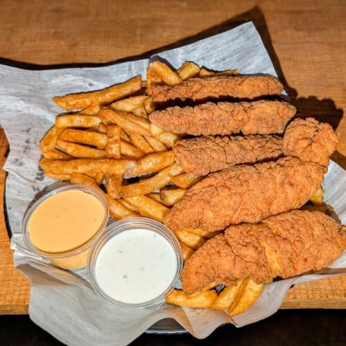 Chicken Tender Basket.