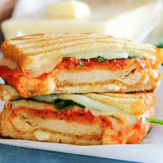 Grilled Chicken Parm Sandwich