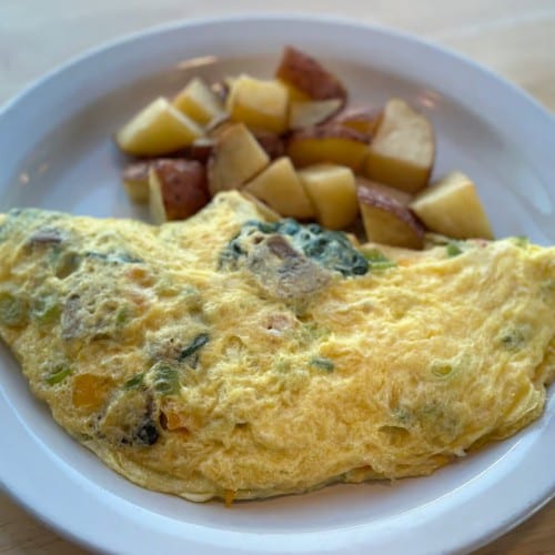 Veggie Madness Omelette.