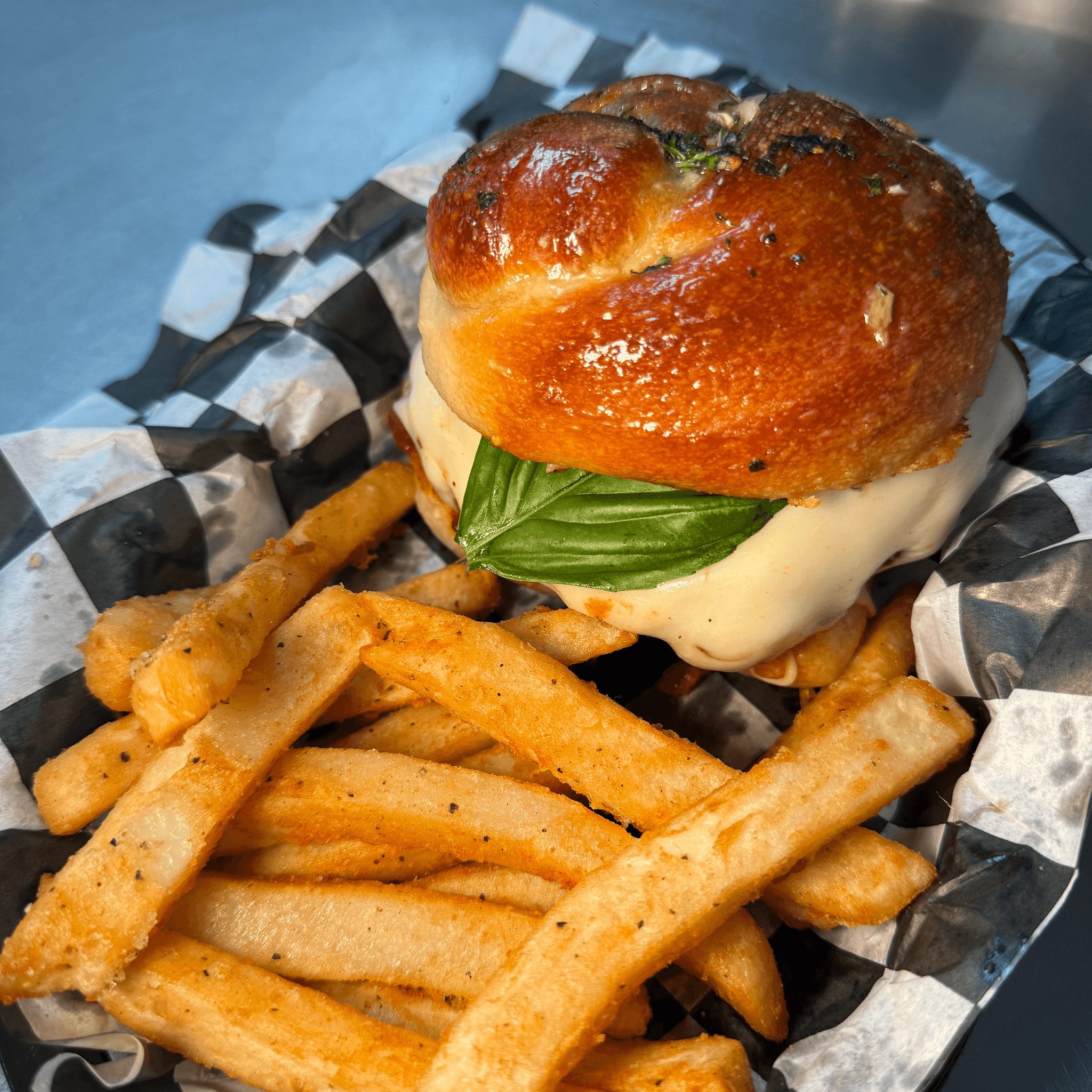 Weekly Special: Garlic Knot Chicken Parm.