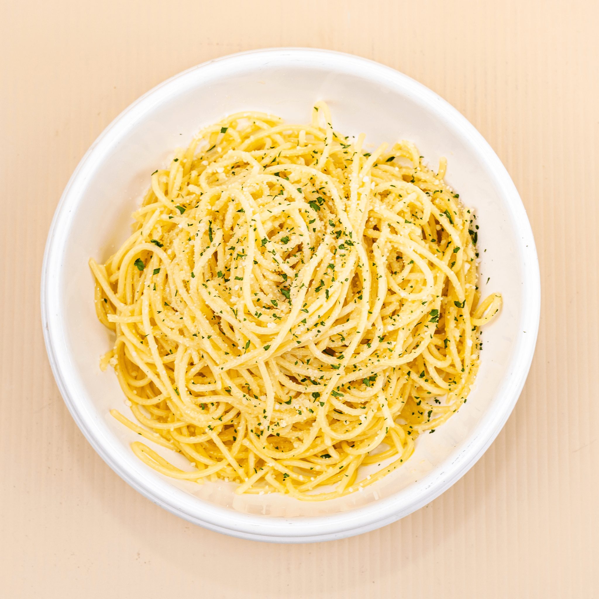 Spaghetti Oil & Garlic.