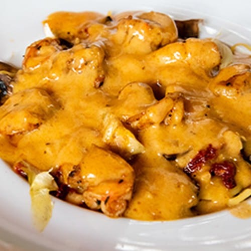 Large Sergio's Gulf Shrimp Pasta.