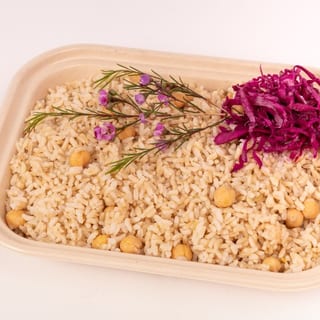 Coconut Rice With Chickpea  ( Vegan & Gluten Free)