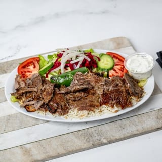 Double Beef Shawarma Plate