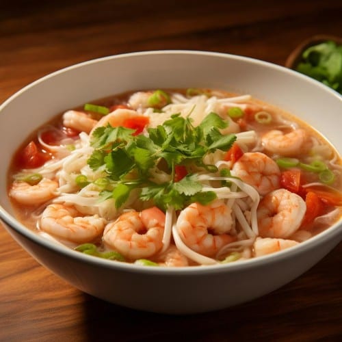 Tom Yum Seafood Pot.