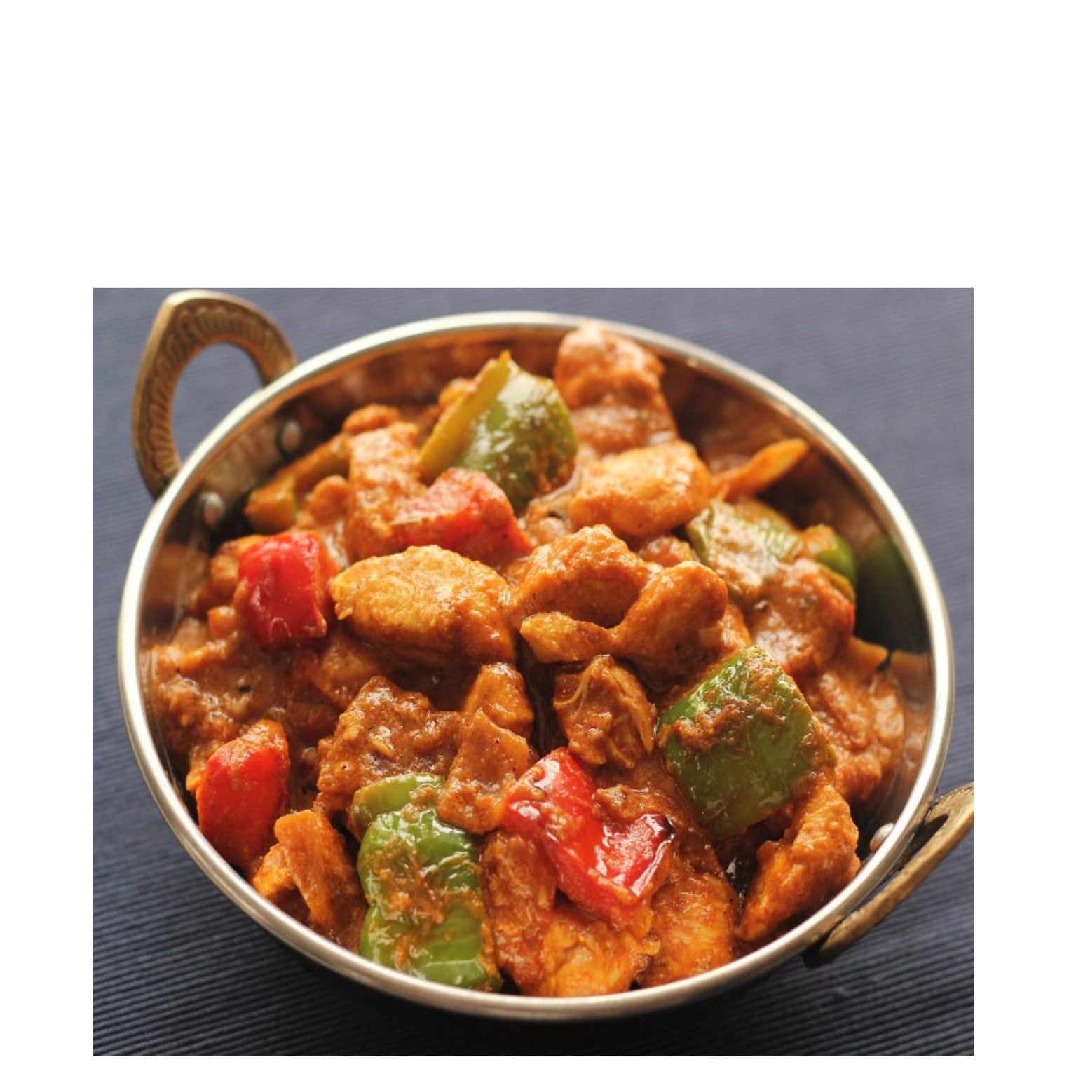 Chicken Jalfrezi.
