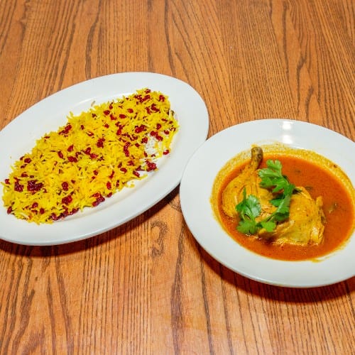 Zereshk Polo with Chicken (Every Day).