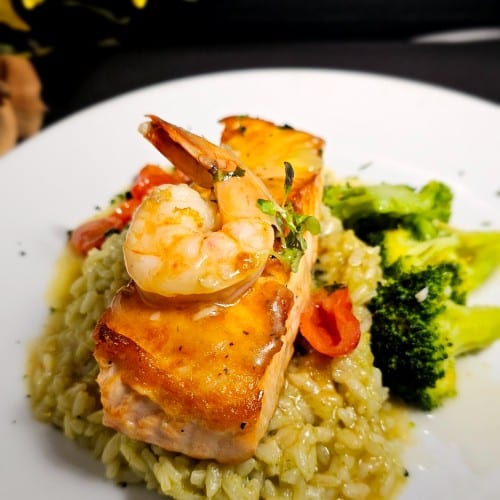 Faroe Island Salmon & Shrimp.