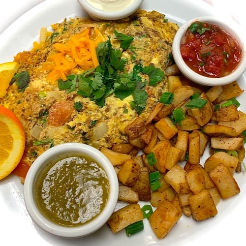 Caliente Omelet.