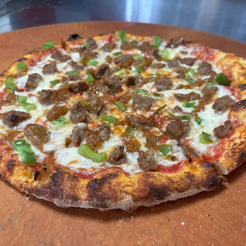 Sausage, Onion & Peppers.