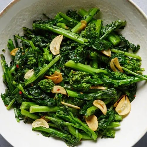 Side Broccoli Rabe.