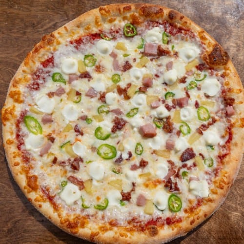 Eddie Muenster Pizza.