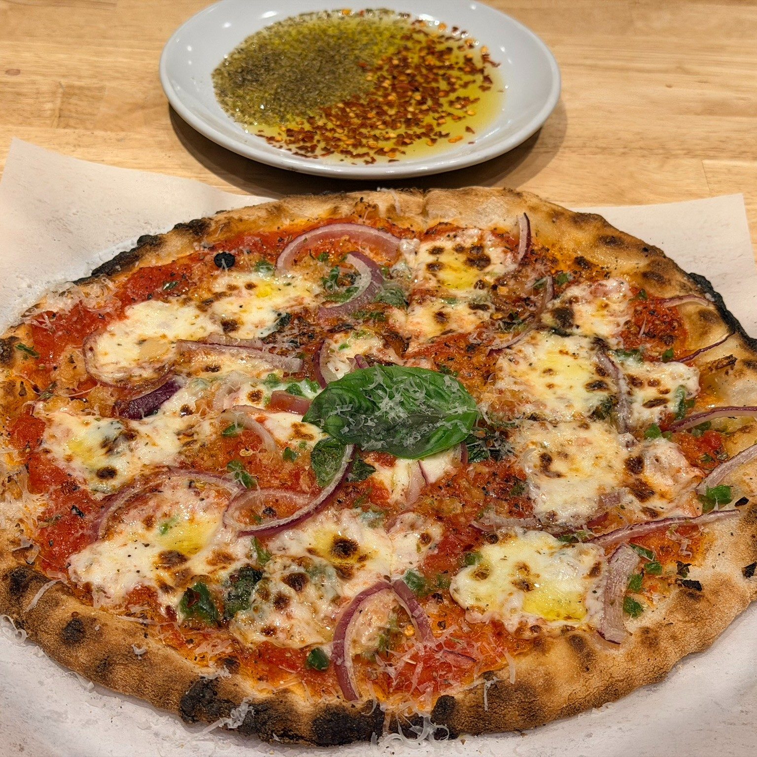 Sizzle Drizzle Pizza.