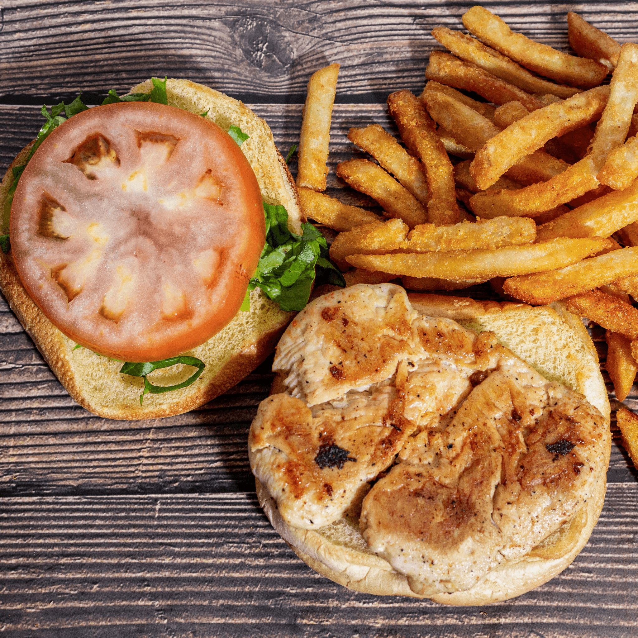 Grilled Chicken Sandwich.