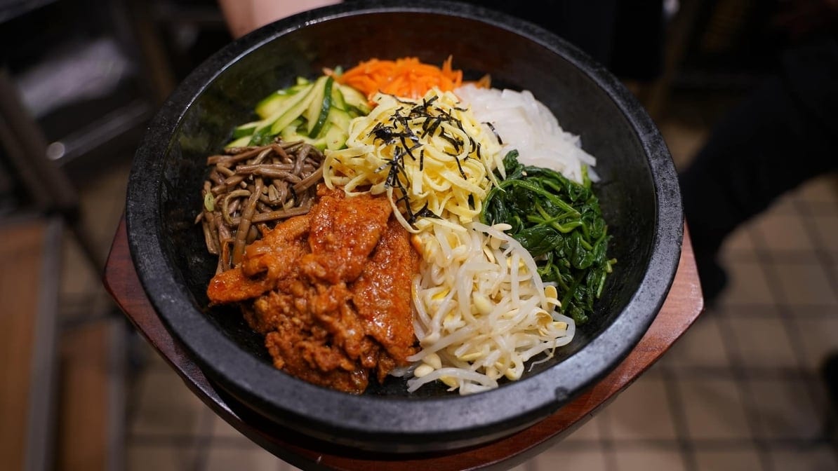 Galbi Stone Bowl Bibimbap.