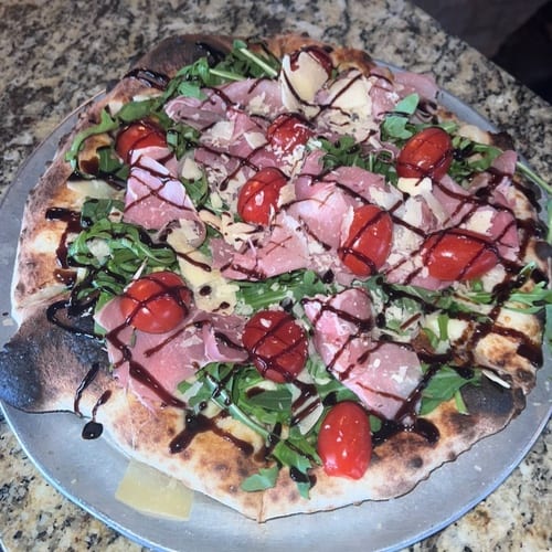 Prosciutto Pizza (Wood Fire).