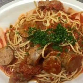 Spaghetti with Sausage Pasta