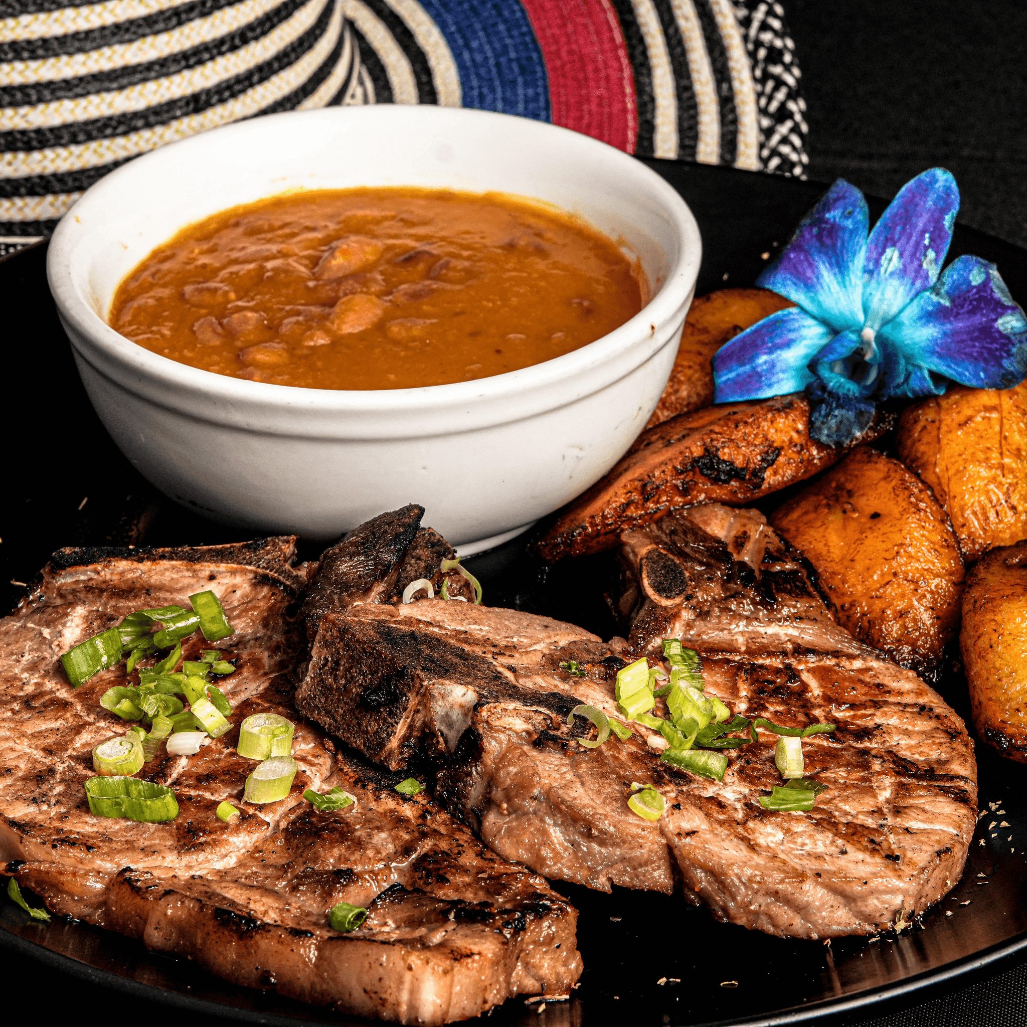 Chuleta de Cerdo a la Plancha.