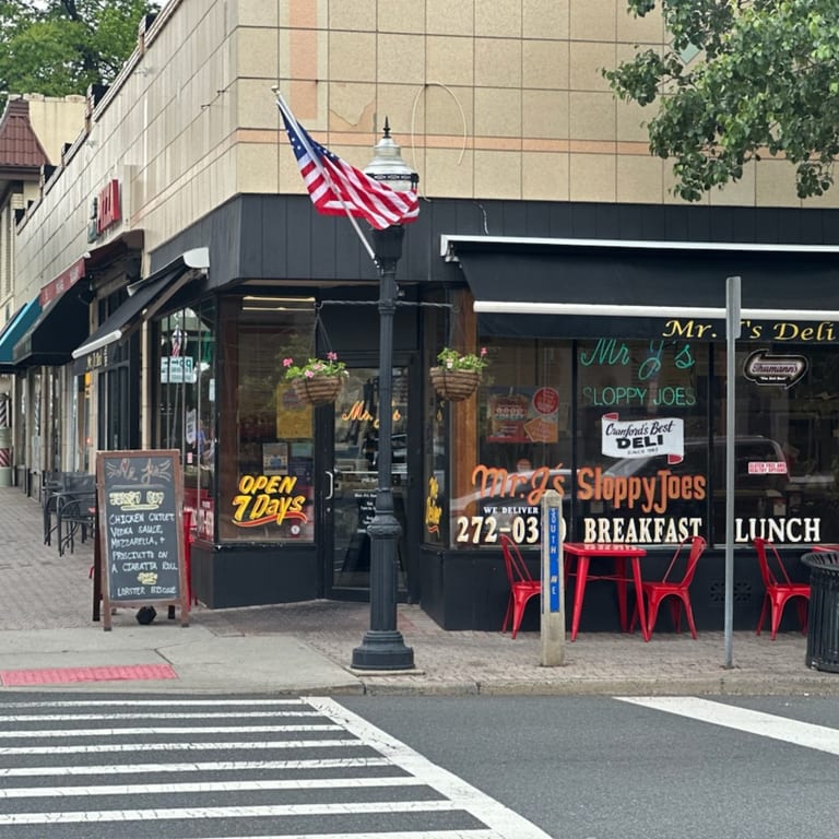 Welcome To Mr. J's Deli