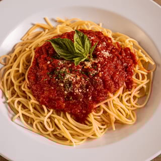 Marinara Pasta Dinner