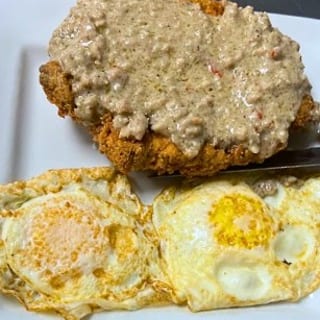 Chicken Fried Steak & Eggs