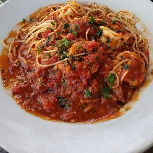 Shrimp Fra Diavlo.