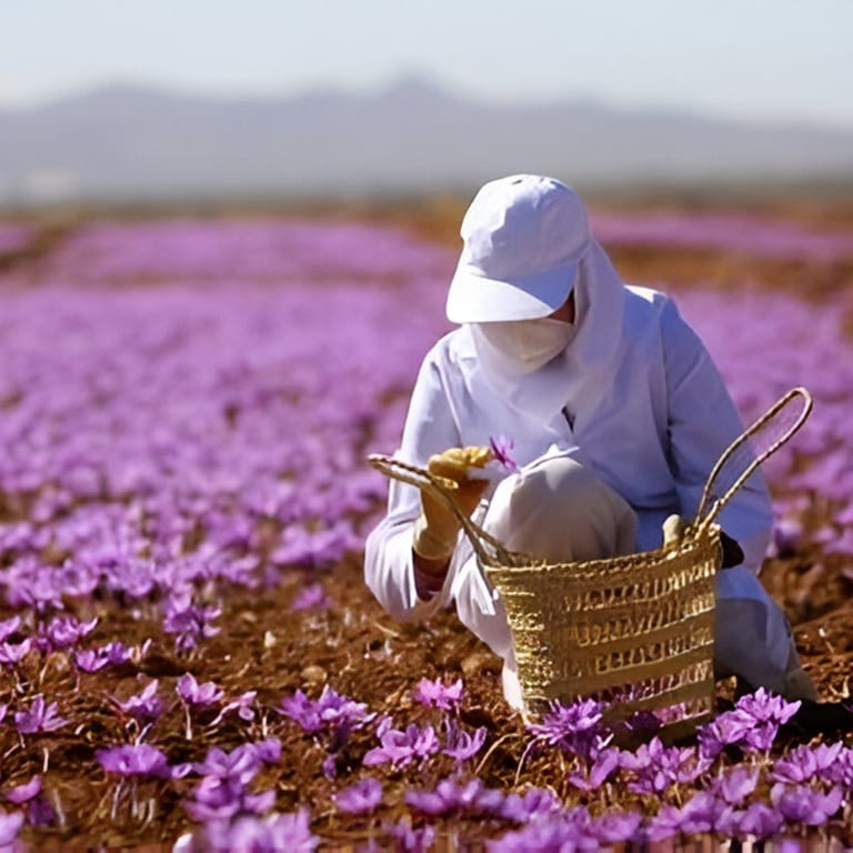 Support Women Through Saffron Farming