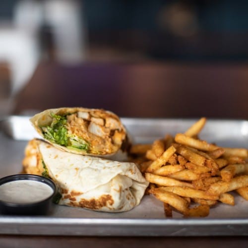 Buffalo Chicken Wrap.