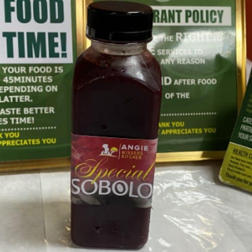 Hibiscus/Sobolo Drink.