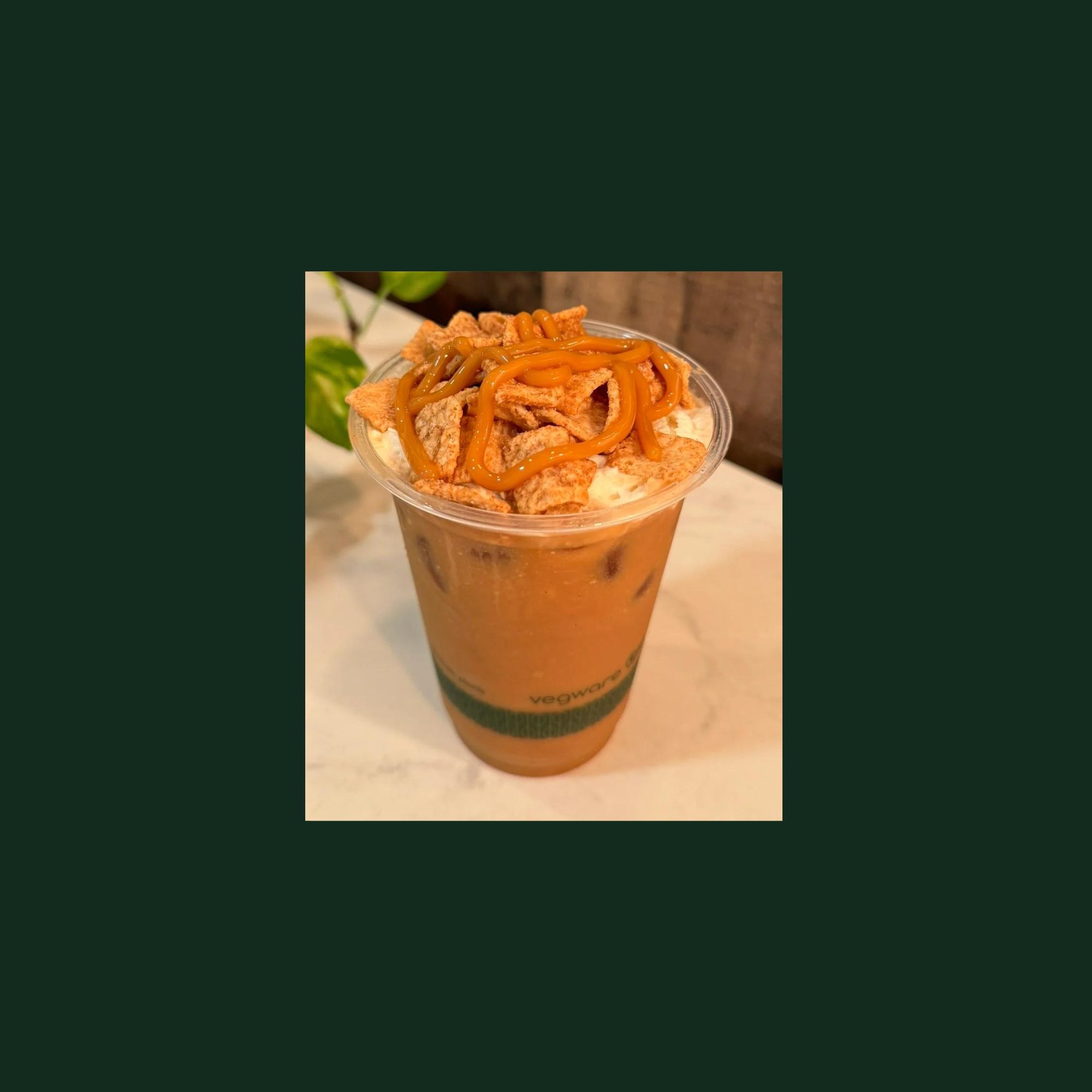 Cinnamon toast latte.