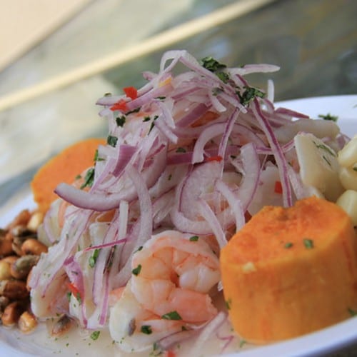 Ceviche Mixto.