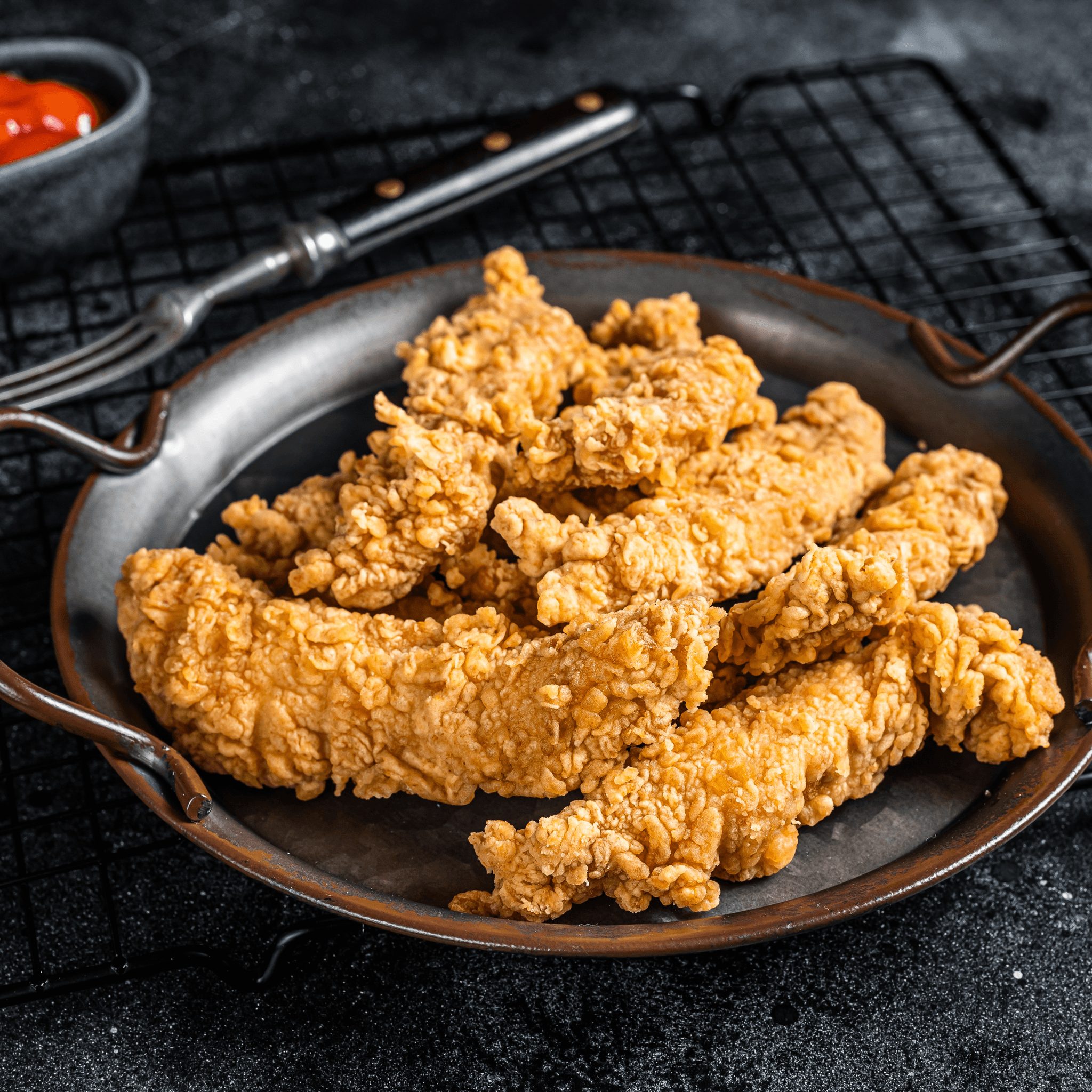 Crispy Chicken Tender.