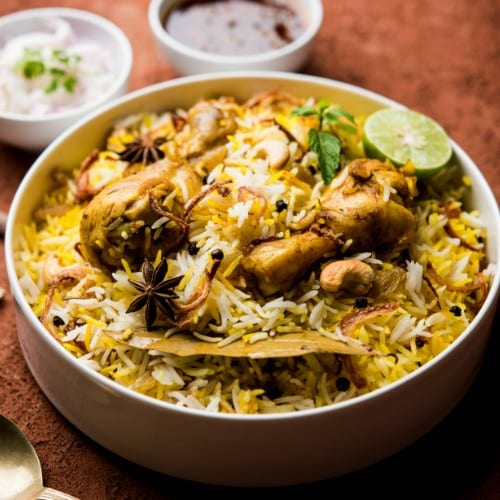 Chicken Biryani.