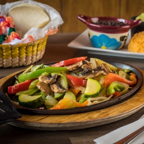 Fajitas Veggie.