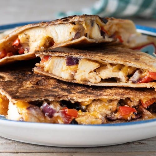 Kid Chicken Quesadilla.