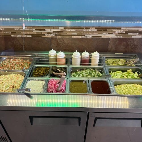 Salsa Bar.