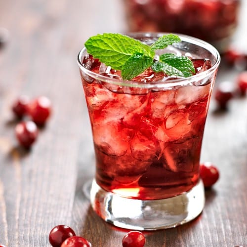 Cranberry Juice.