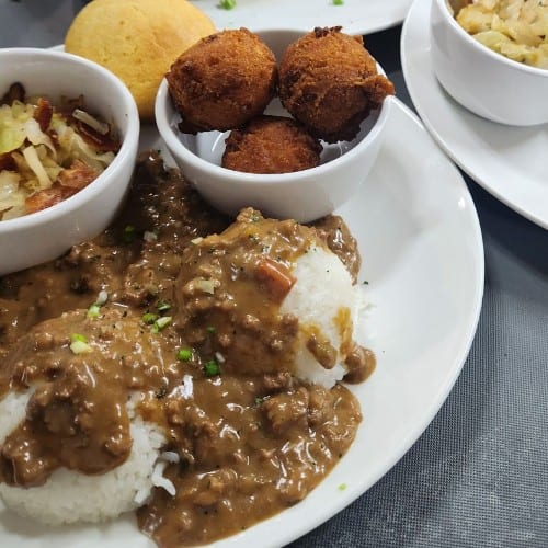 Kathy's Beef Gravy Entree.