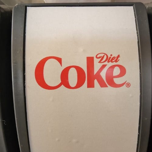 Diet Coca- Cola.