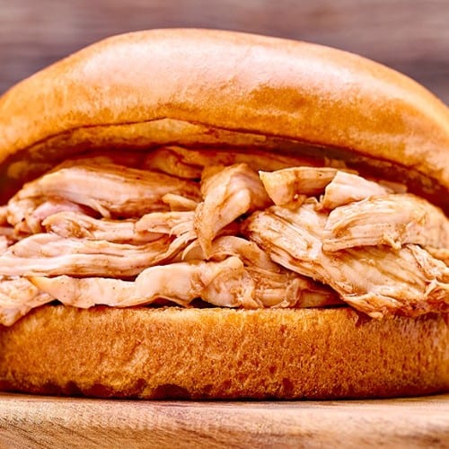 Smoked Pulled Chicken.
