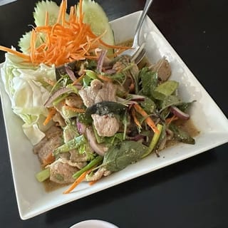 Pork Namtok Salad