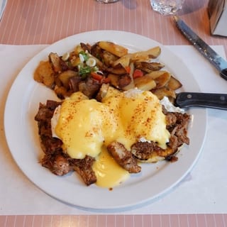 Pork Carnitas Benedict
