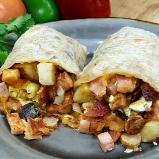 2 Loaded  Burritos