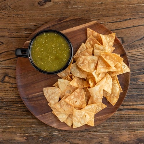 Salsa and Chips.