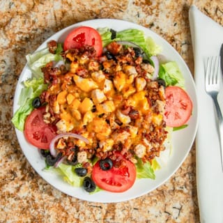 Chicken Bacon Cheddar Salad