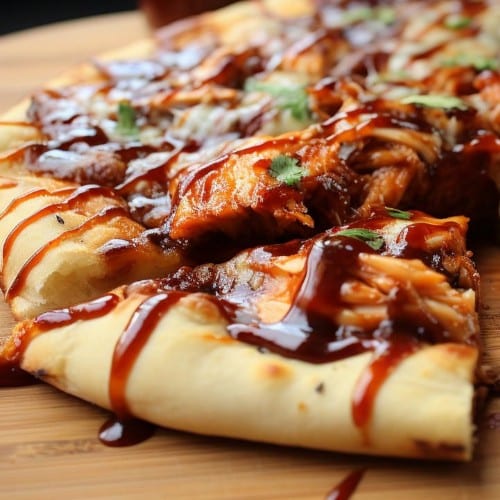 BBQ Chicken Pizza.