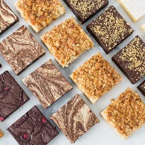 1/2 Dozen Cookie Bar Variety.