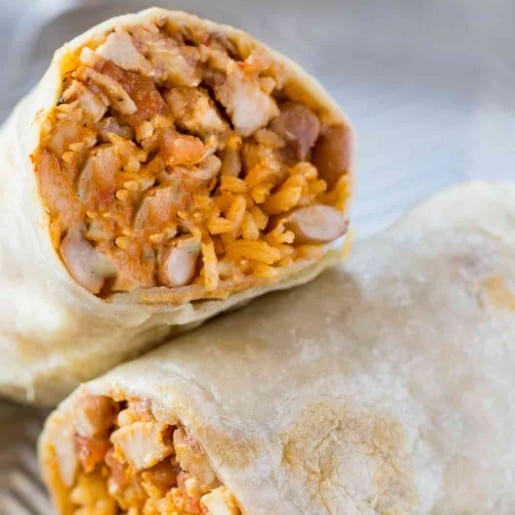 Chicken Burrito.