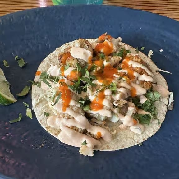 Cajun Catfish Taco.